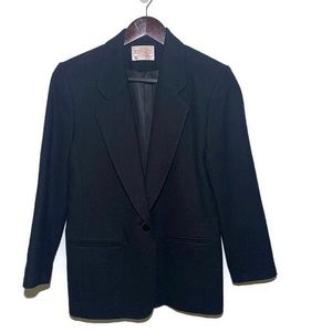 Pendleton blazer black petite 6